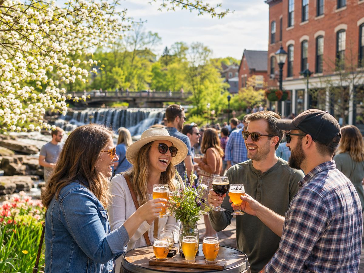 Chagrin on Tap craft beer festival in Chagrin Falls, Ohio